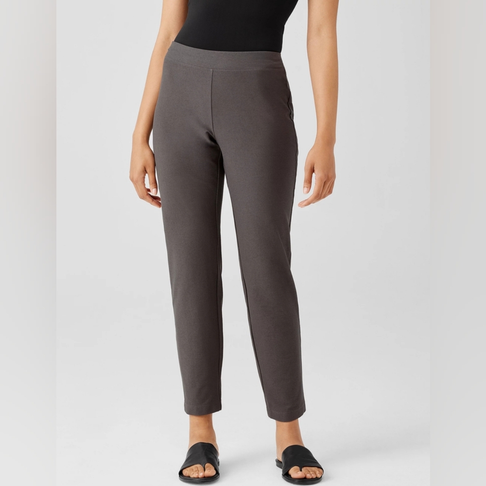 Eileen Fisher- Washable Stretch Crepe Pant Medium